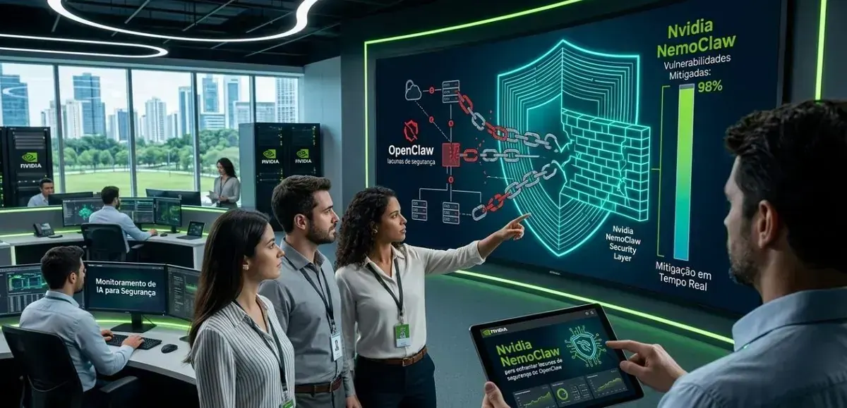 Nvidia apresenta NemoClaw para enfrentar lacunas de segurança do OpenClaw