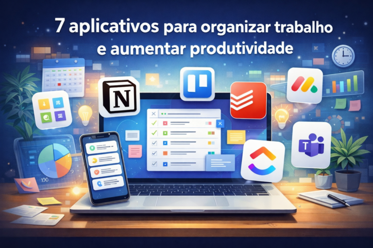 7 aplicativos para organizar trabalho e aumentar produtividade