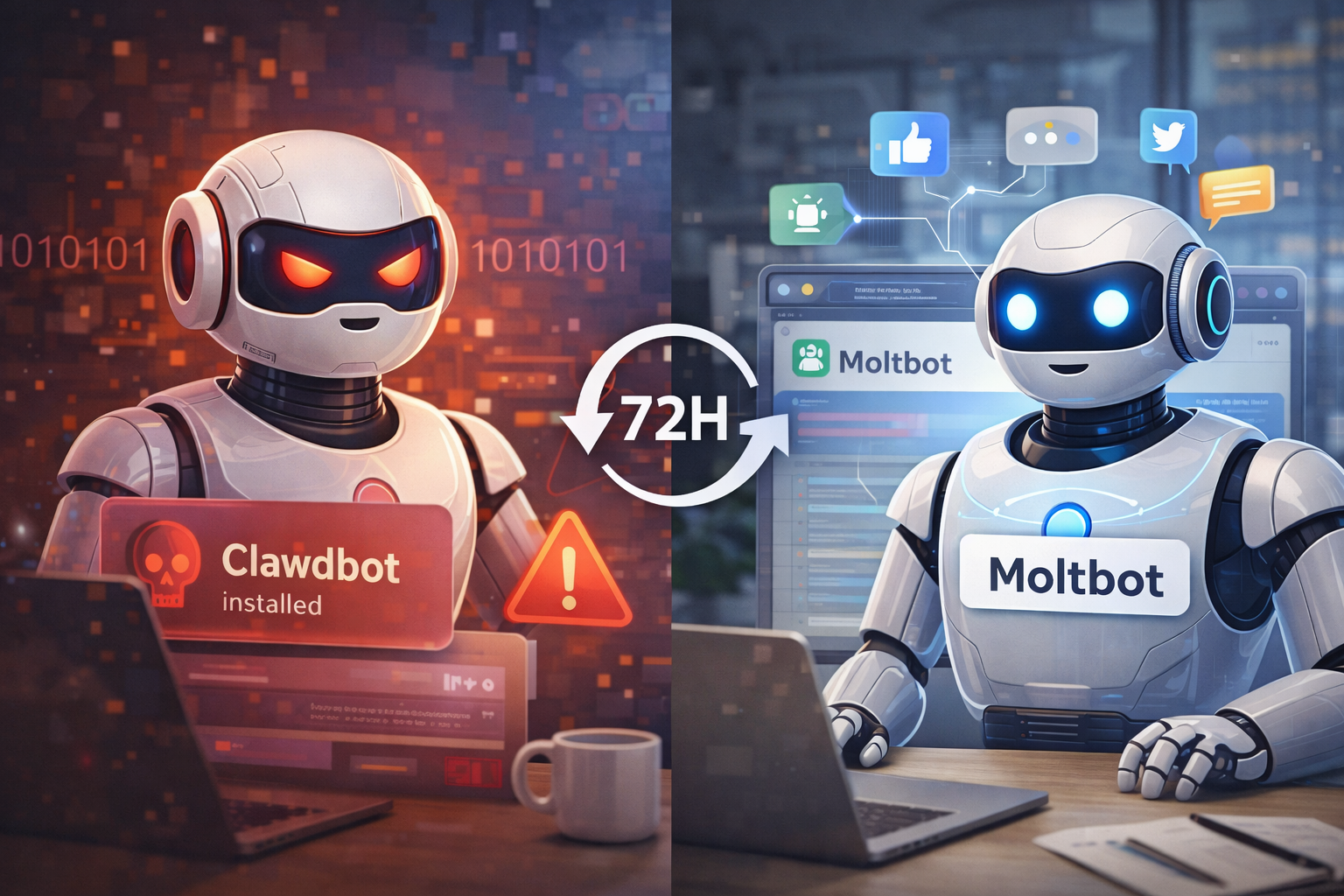 De Clawdbot a Moltbot como um assistente de IA viralizou e mudou de nome em 72 horas