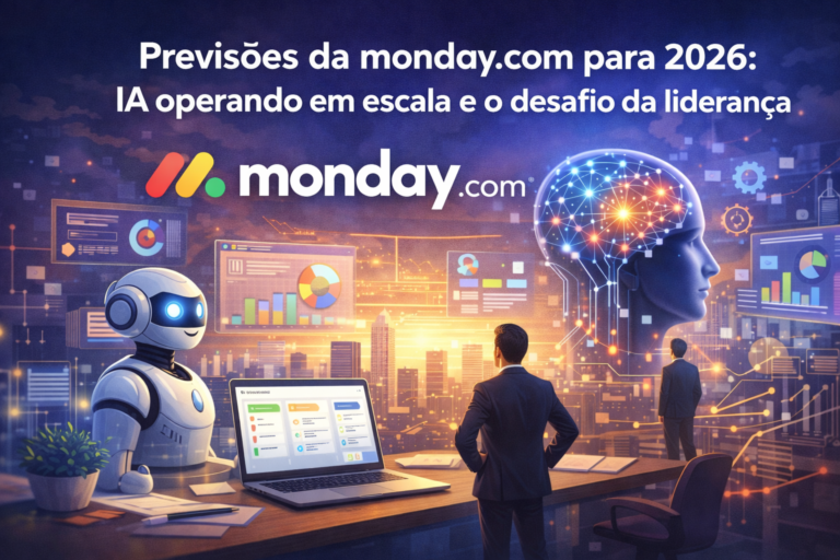 Previsões da monday.com para 2026 IA operando em escala e o desafio da liderança