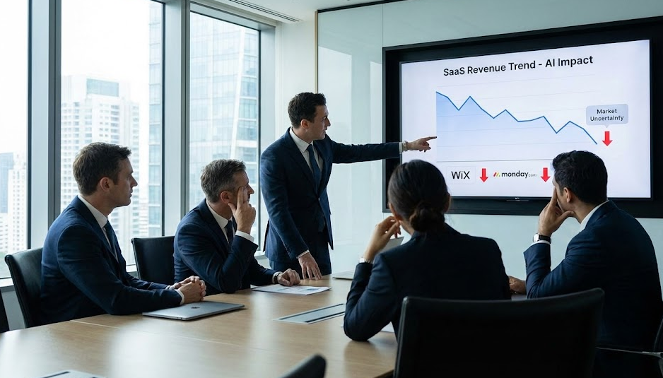 Adoção de IA reacende dúvidas sobre o modelo SaaS Wix e monday.com sentem o impacto