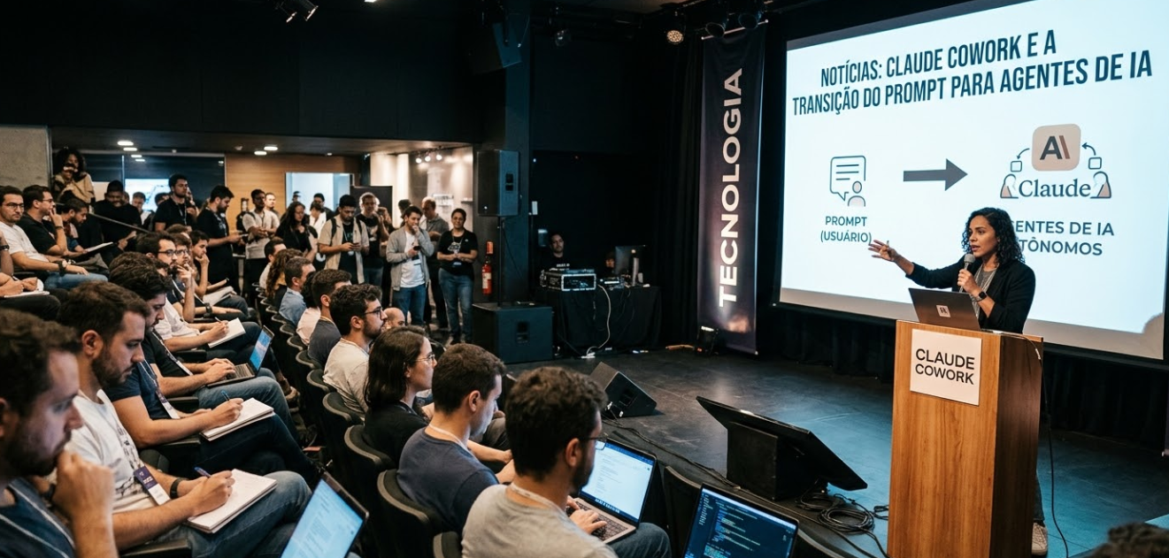 Claude Cowork e a transição do prompt para agentes de IA